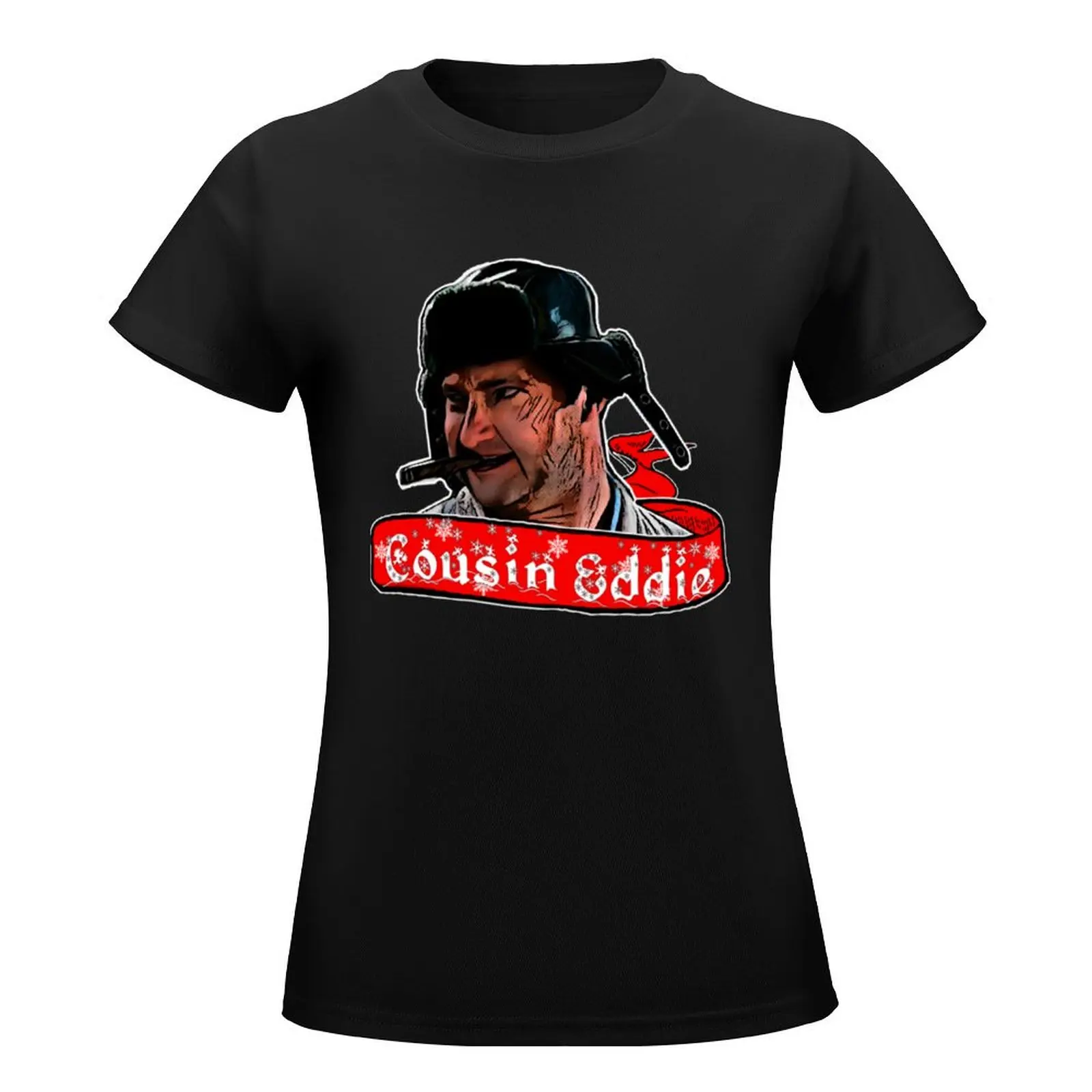 Cousin Eddie T-Shirt vintage clothes tees animal print shirt for girls T-shirts for Women