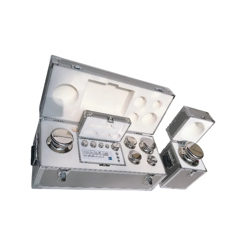 

Стандартная алюминиевая коробка для калибровки грузов класса F1 1 мг-20 кг Для калибровки балансовых весов