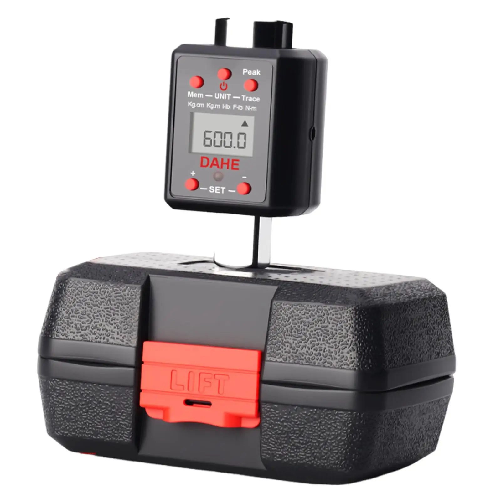 Digital Torque Adapter ±2% Accuracy Supports 5 Units for Mechanical Multipurpose Buzzer & Flash Alerts Torque Converter