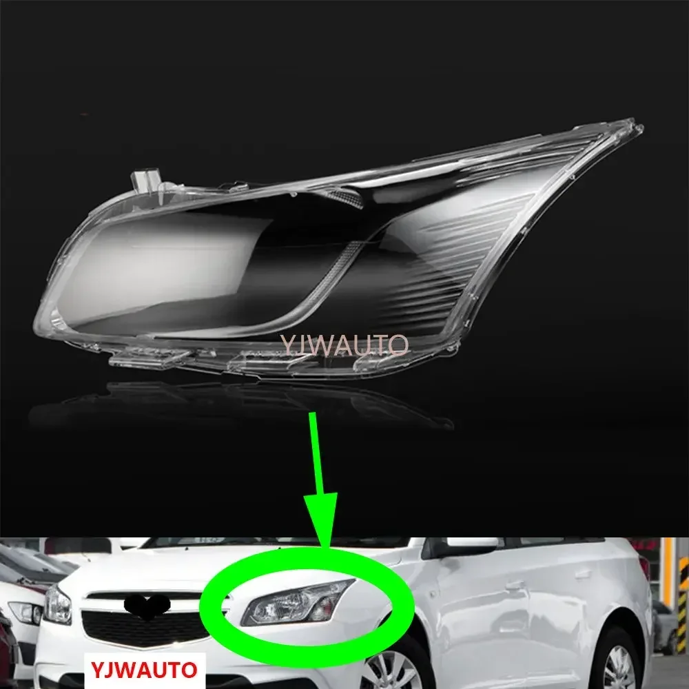 

For Chevrolet Cruze 2015 2016 Headlight Lens Car Headlamp Cover Glass Replacement Front Headlights Auto Shell
