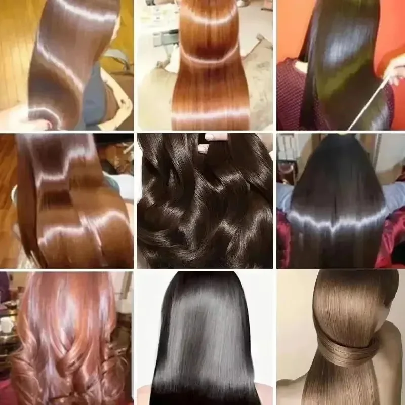 قناع الشعر بالكيراتين السحري 5 ثانية لإصلاح الشعر المجعد التالف ناعم ناعم لامع التغذية ترطيب عميق العناية بالشعر المغذي