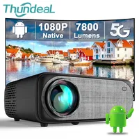 Thundeal Full Hd Projektor 1080p Wifi Led Video Proyector Td97 Heimkino Android Td97w 4k Projektor Film Kino Telefon Beamer