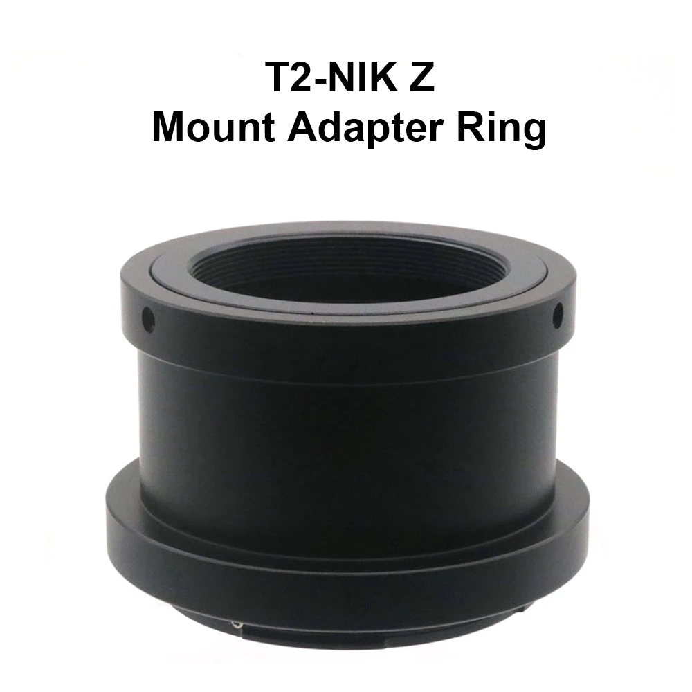 For T2/T Telescope Lens - Nikon Z mount camera T2-Nik Z T2-Z Mount Adapter Ring for T2(M42x0.75) lens for Z5 Z6 Z7 Z50 etc.