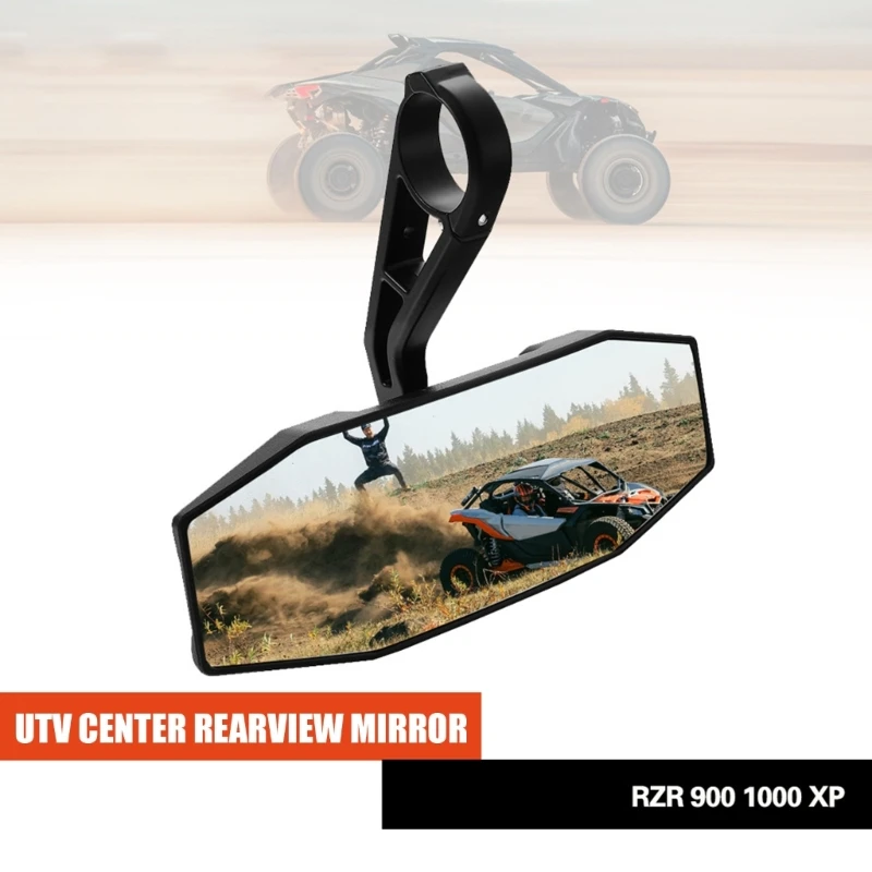 

Wide ATV Rear View Mirror Lightweight Design High Performances ATV Mirror Simple Installs Perfect for 900 1000 X37F