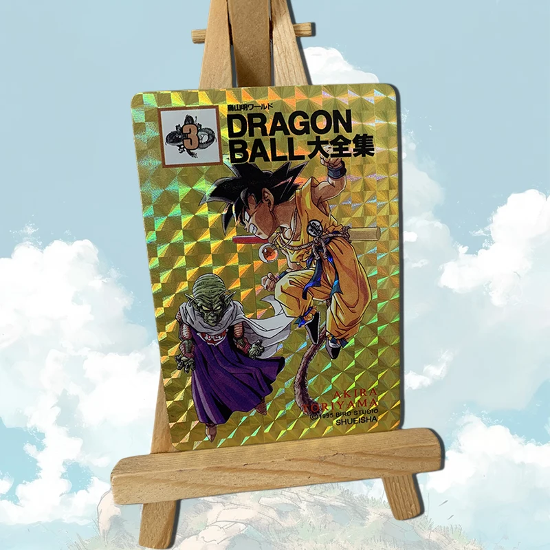 Dragon Ball Son Goku Torankusu Majin Buu krillin Frieza Master Roshi fai da te flash card fatta in casa boy Toy collection regalo di compleanno