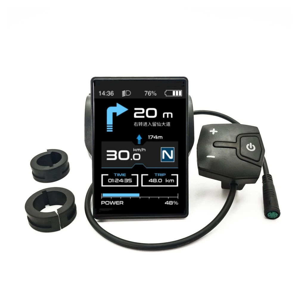 Bafang mid-mounted motor Bluetooth color meter EB04 map navigation for M500 M600 BBS G510