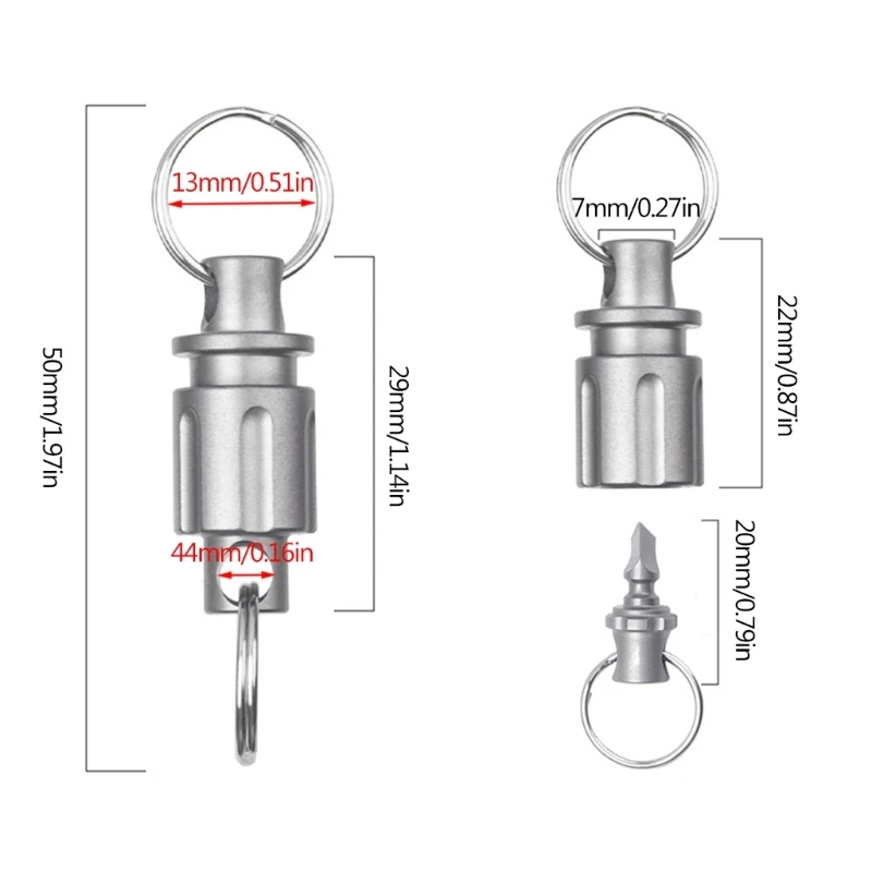 Quick Release Open Keychain Metal Car Keys Quick Hooks Universal Rotary Buckle DropShipping