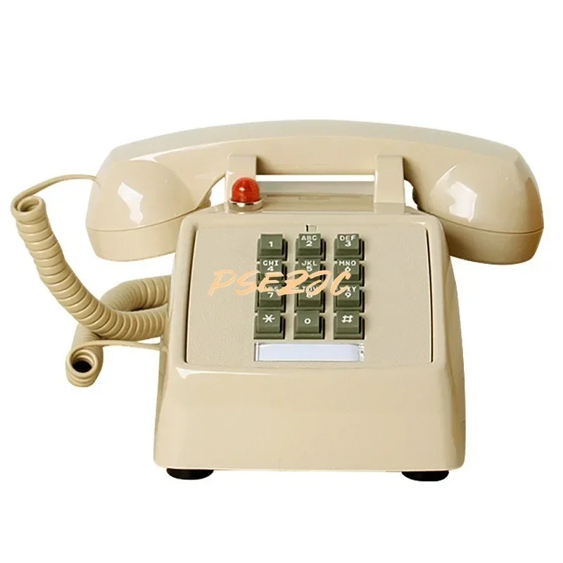 Metal Ringtone Antique Telephone Office Hotel Old-fashioned Home Portable Fixed Line