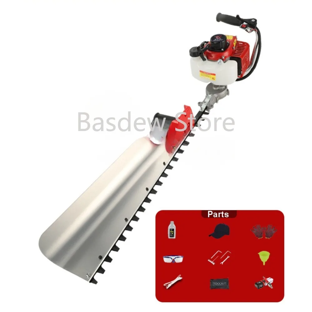 Handheld Single-Edged Tea Tree Pruning Machine Cutting Camellia Green Garden Hedge Gasoline Engine 12500r/Min 2.8KW