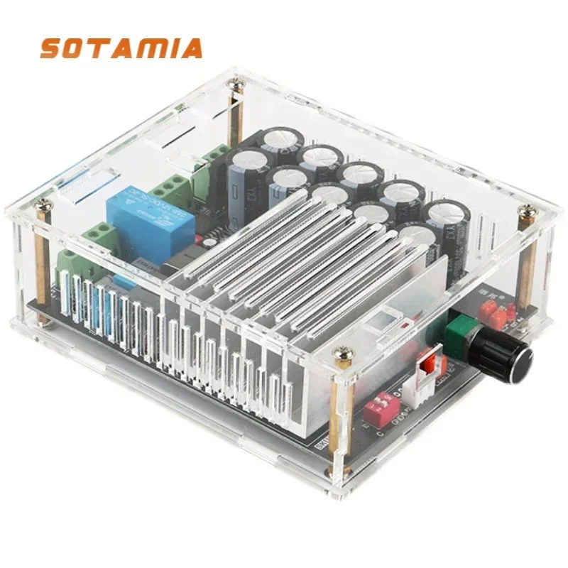 SOTAMIA TDA8954 Digital Power Amplifier Board 210Wx2 High-power Dual-channel Class D Amp Super TDA8950 Stereo Amplifier