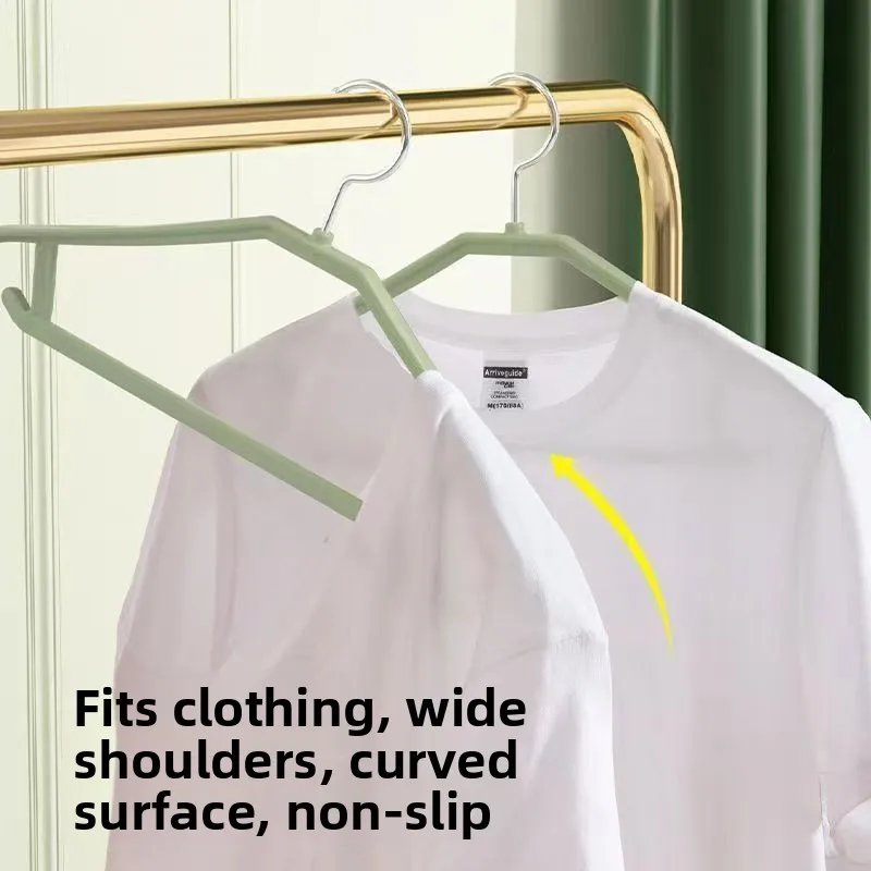 Non-Slip, Non-Marking, Widened and Thickened Clothes Hanger for Home Use, Wide-Shoulder Hanger for Drying Clothes, Storage Hange