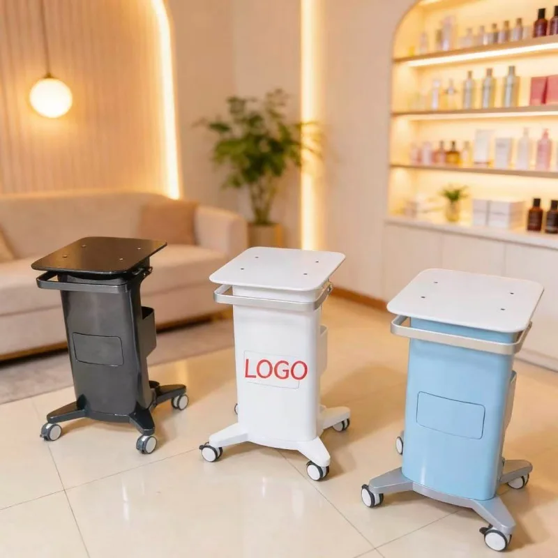 Beautician Reception Workshop Storage Cart Wheels Hair Station Tool Trolley Beauty Salon Barber Table Cosmetics Studio Gueridon