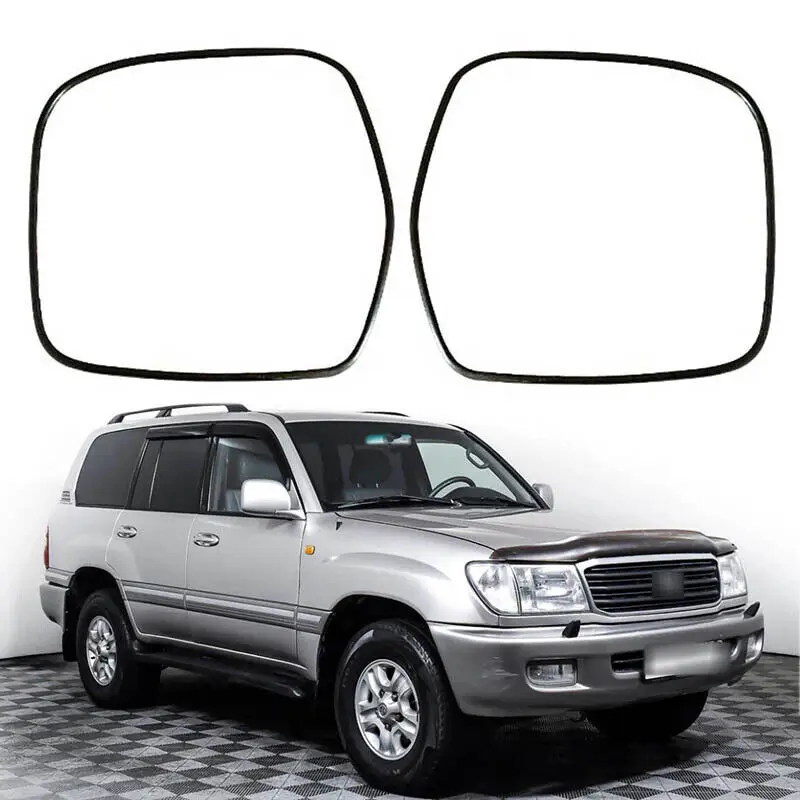 

1pcs For 98-07 TOYOTA LAND CRUISER Reversing Mirror Lens with heating