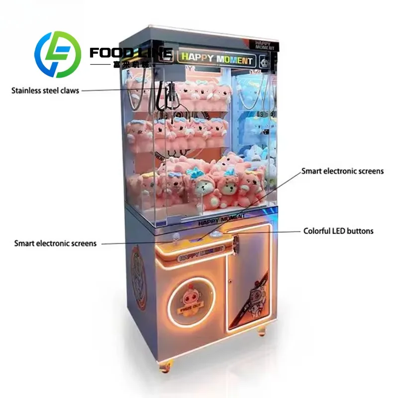 Indoor Shopping Mall Cheap Mini Gift Doll Machine Game Crane Plush Toys for Claw Vending Machine Doll Crane Claw Machine