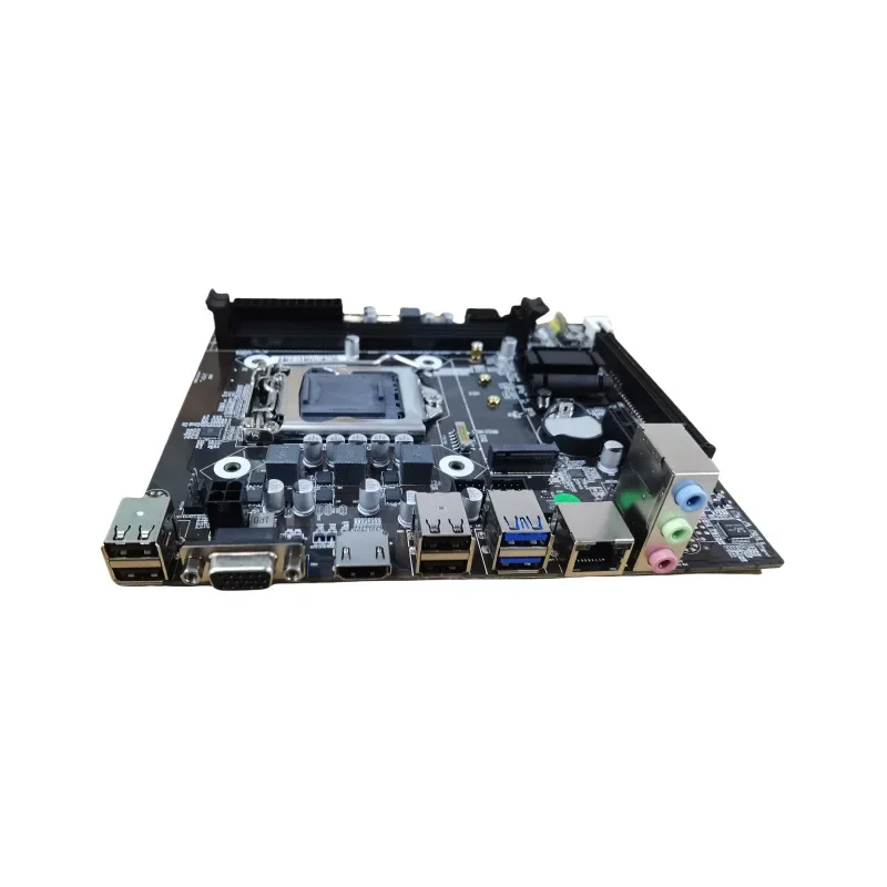 New H81 desktop computer motherboard with HDMI interface LGA1150 pin support for I3I5 CPU set M2