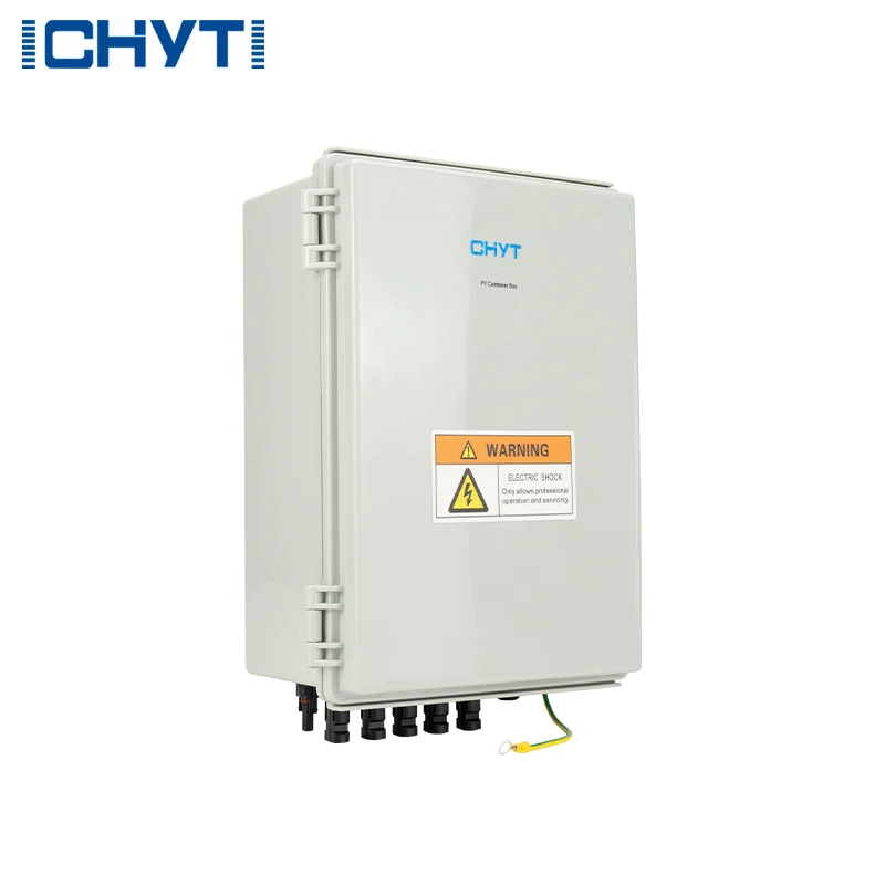 Waterproof Outdoor Surface Mounted 5-in-1-out 1000V IP65 Solar PV Surge Lightning Protection DC Distribution Box Combiner Box