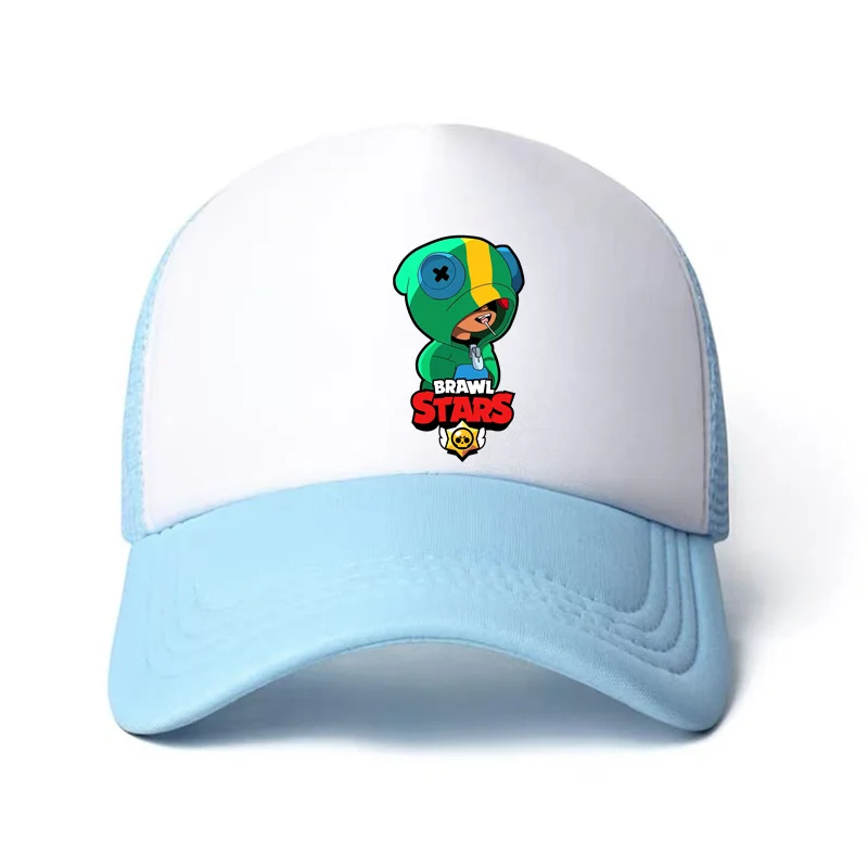 Gorra de béisbol deportiva para niños y niñas, visera de 58CM con estampado de juegos de Anime de 6-15 años, sombrero informal de moda para estudiantes y adolescentes