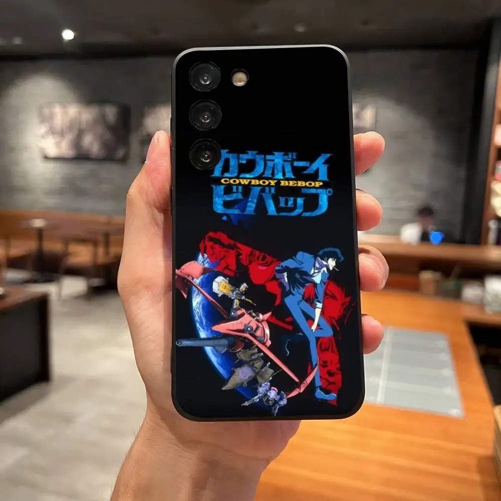 

C-Cowboy B-Bebop Phone Case For Samsung Galaxy S25 S22 S23 S24 Ultra S21 S20 5G Protective Soft Silicone TPU Funda