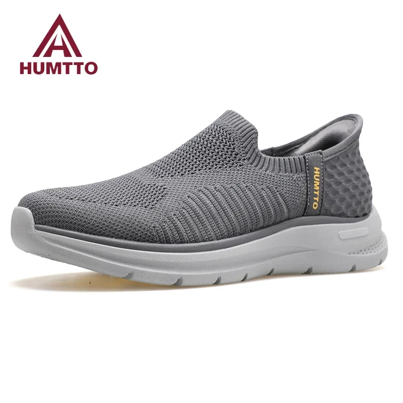 

HUMTTO Summer Loafers Sports Running Shoes for Men Luxury Designer Men's Sneakers Casual Walking Shoes Breathable Trainers Man