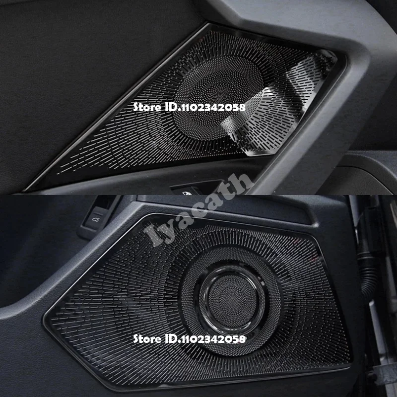Fit For Audi A3 8Y Sedan Sportback 2021 2022 Car Door Board Audio Speaker Loudspeaker Cover Trim Reading Light Panel Accessories