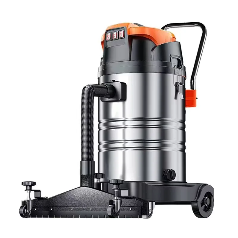 High-Power 4500W Industrial Hand Held 80L Capacity Vacuum Cleaner Cyclone Filtration Wet Dry Outdoor Car Hotel RV Garage