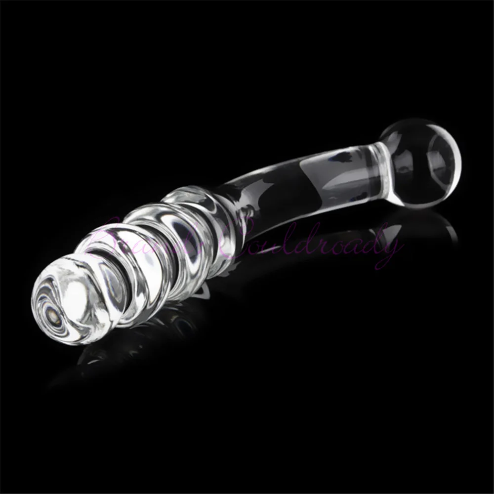 Pyrex Glass Anal Beads Butt Plug Big Ball Large Crystal Dildo Penis Artificial Dick Gay Masturbate Adult Sex Toy For Women