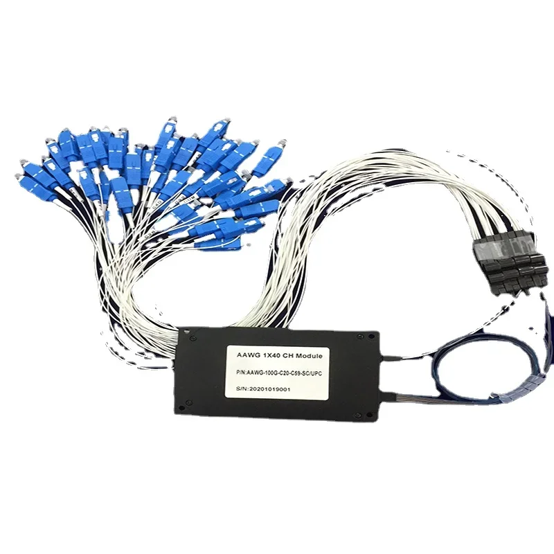 AAWG Box 1 * 40CH 100G C20-C59 DWDM 40 Channel Wavelength Division Multiplexer