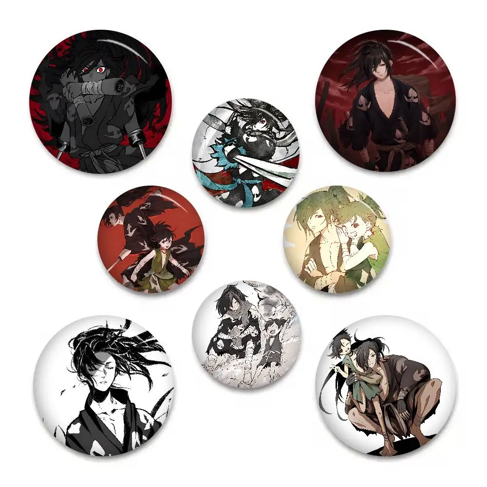 Hot Cartoon D_Dororo Anime New Brooches Soft Button Pin Funny Silly Gnarpy On A Skateboard Meme Badge Gamer Collection Gifts