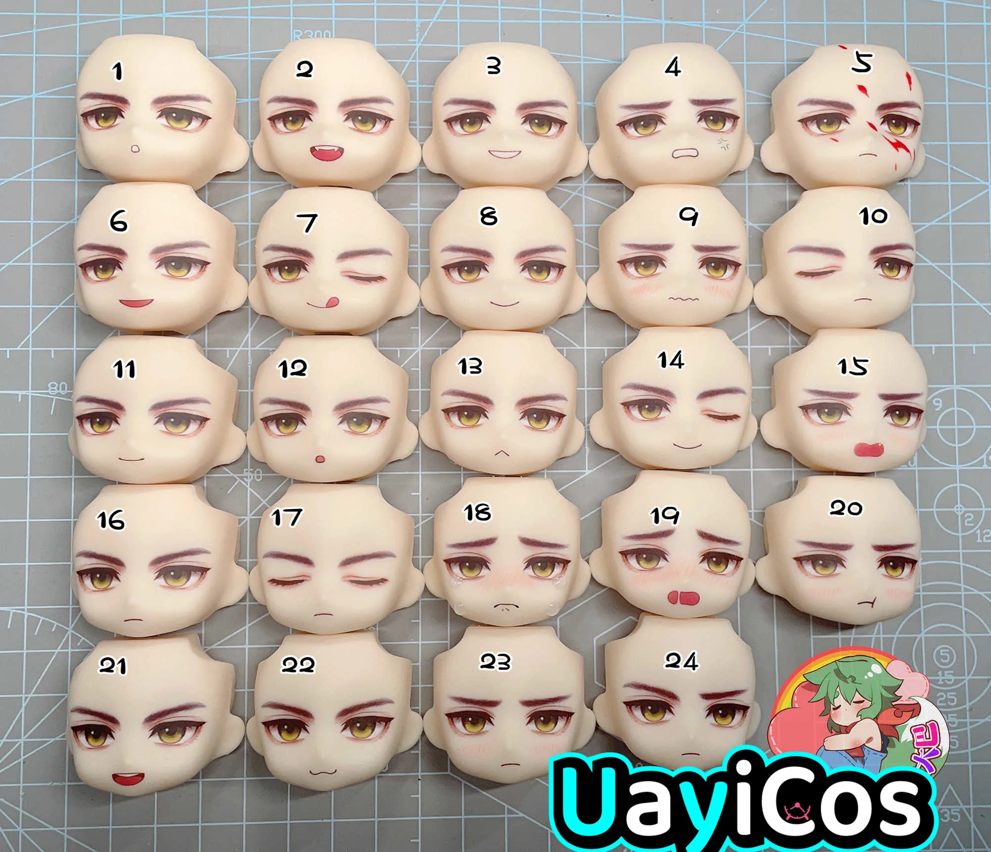 

Love and Deepspace Zayne ручной работы OB11 Face Shell GSC BJD куклы аксессуары игровой реквизит косплей аниме фигурка игрушка для детей подарки