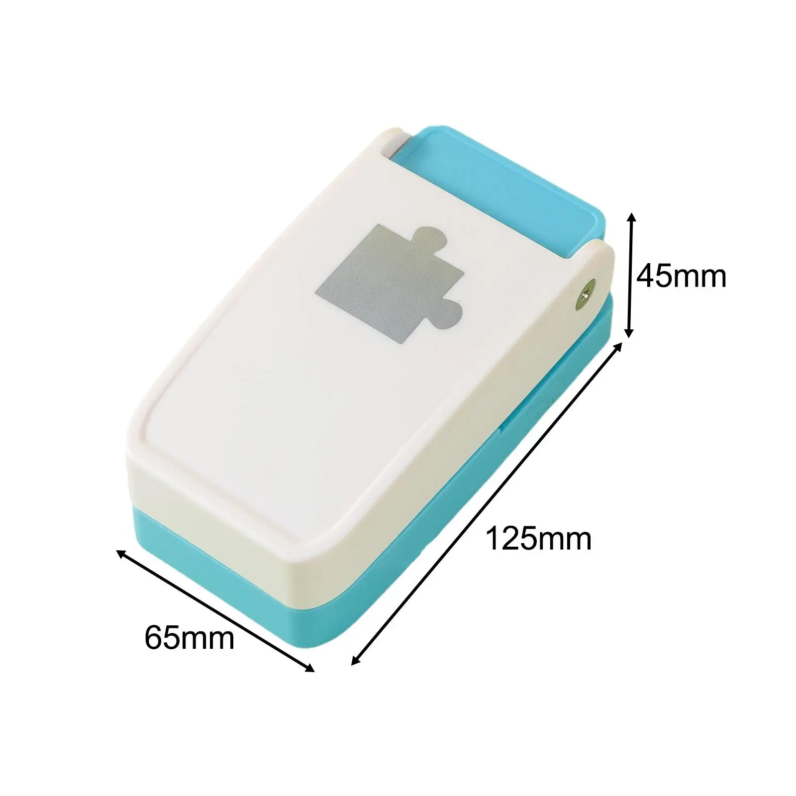 Embossing Puncher Tab Punch Self Made Index Label Loose Leaf Separator Label Punch Folder Punch for Bookmark Card Making Note