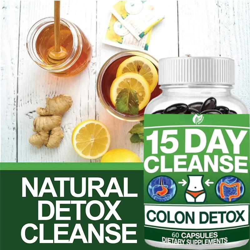 Colon Detox with Natural for Constipation & Bloating.to Detoxify & Boost Energy | Extra-Strength Senna Leaf Supplements