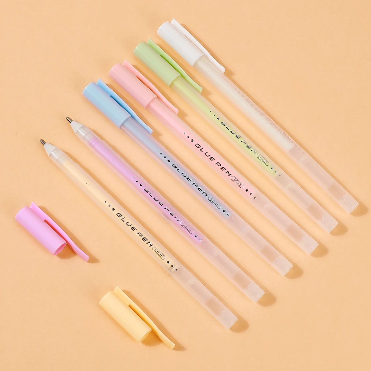 1 Pack of High-looking, Quick-drying Pen-shaped Dispensing Pens for Dot, Line and Surface Coating, used for DIY Handbook Sticker