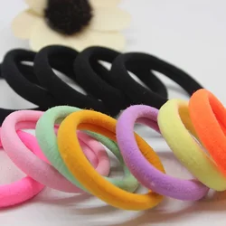 wholesale 20 Pcs/LOT hair accessories FOR girls and kids RUBBER BANDS BLACK color  2018 The ponytail holder Elastic Hair Bands