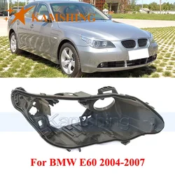 CAPQX Front Headlight Base Cover For BMW E60 2004-2007 Head Light Back Lid Head Lamp Rear Shell