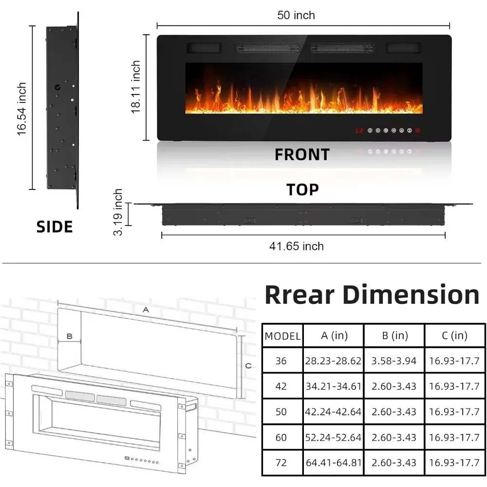 Fireplaces, 50