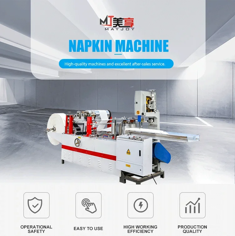 High speed tissue paper napkin making machine manufacturing equipment made in china