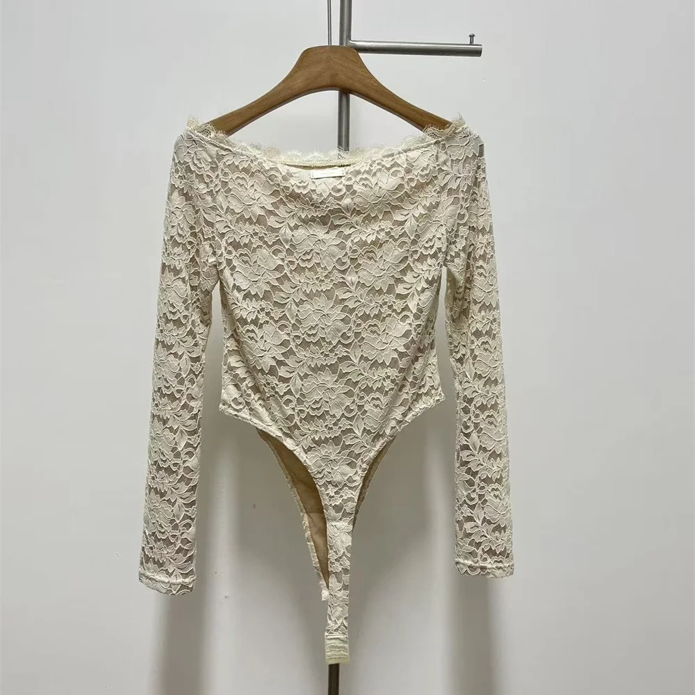 2025, Winter-Damen-Bodys aus Spitze, Spitzenkorsetts, sexy Damenoberteile, Hemden, Y2K-Kleidung, neue Mode, hochwertiges Party-T-Shirt