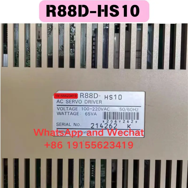 Used OEM disassembled parts Driver R88D-HS10 Functional test OK Fast Shipping