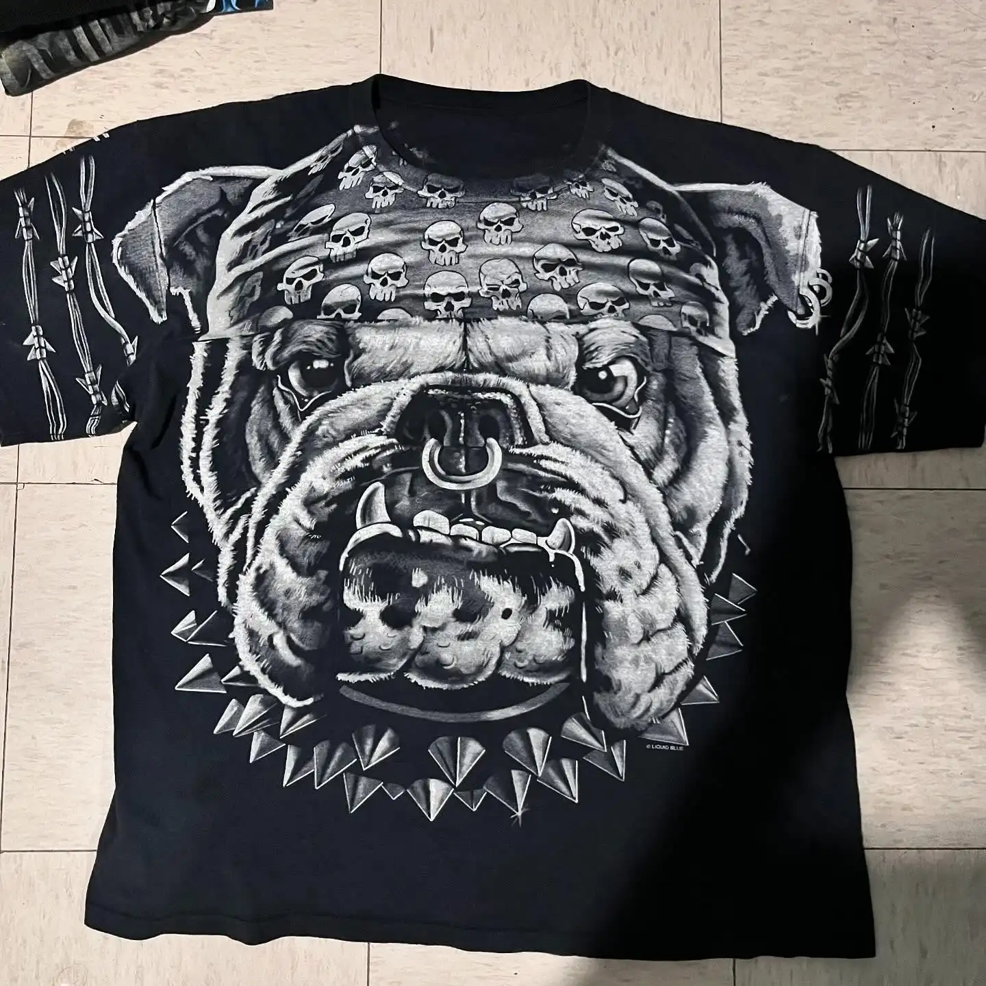 

Футболка с принтом французского бульдога, мужская уличная футболка в стиле хип-хоп с короткими рукавами, модный топ большого размера с круглым воротником