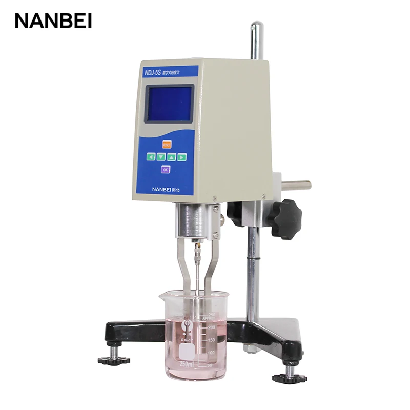 NDJ-5S 4 Spindles Engine Oil Viscosity Tester Viscometer For Sale