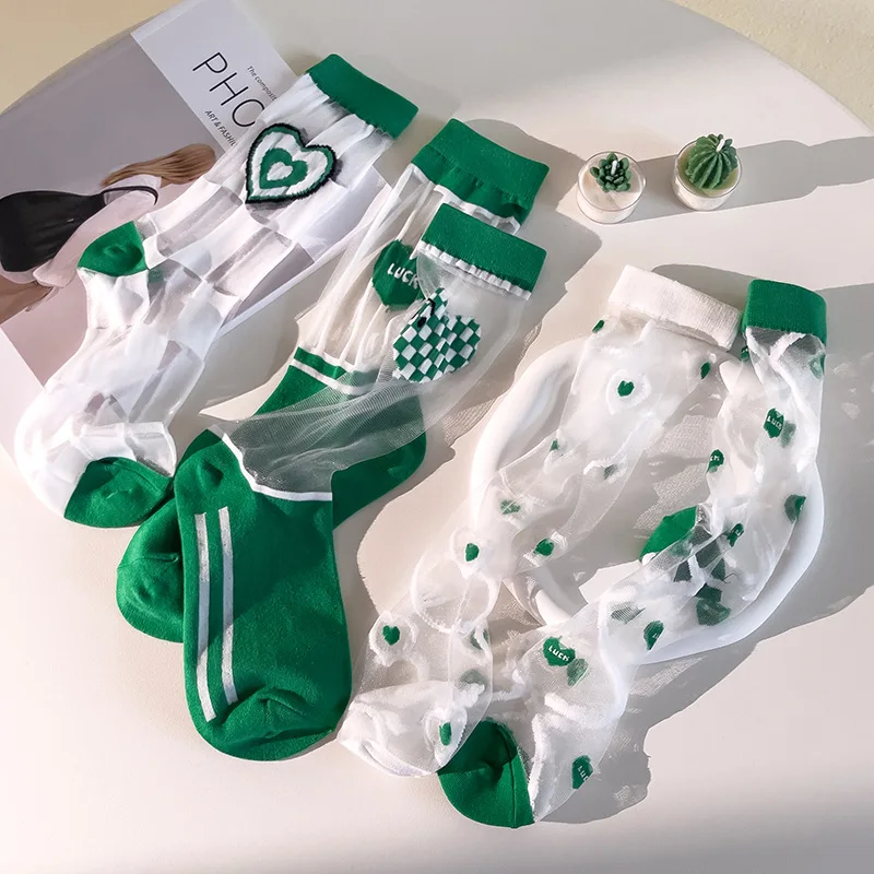 

15 пар летних новых тонких легких дышащих носков средней длины, сексуальные удобные простые женские носки, модные женские носки