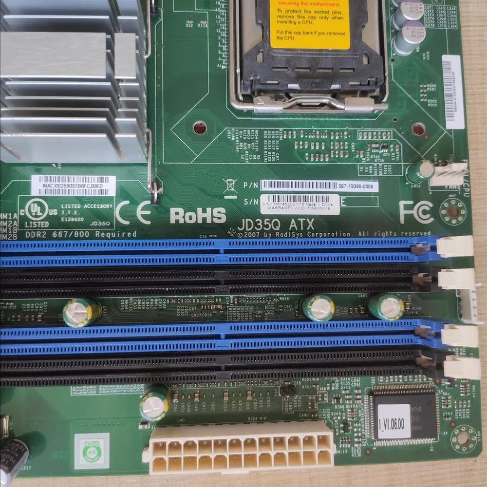ATX device motherboard C2SBI-RSYS-JD2 JD35Q highly reliable