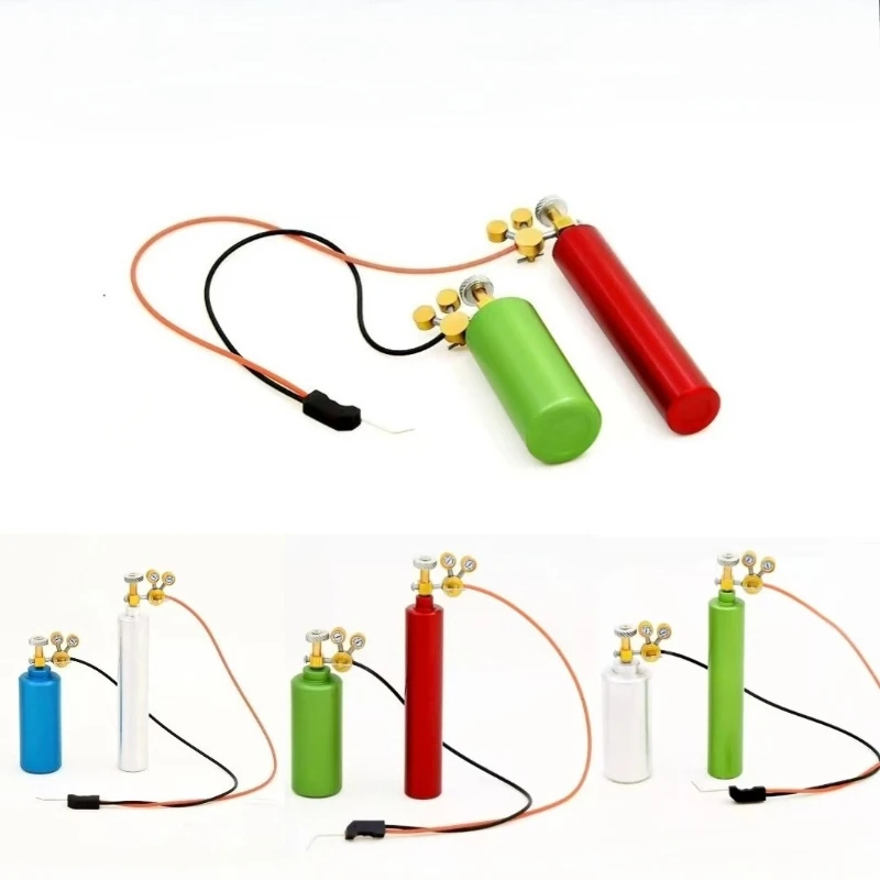 

Simulation Alloy Oxygen Bottles Repair Scene Decoration for 1/8 1/10 RC Crawler Car TRX4 SCX10 RC4WD D90 D110 TRX6 MK07 Tank 300