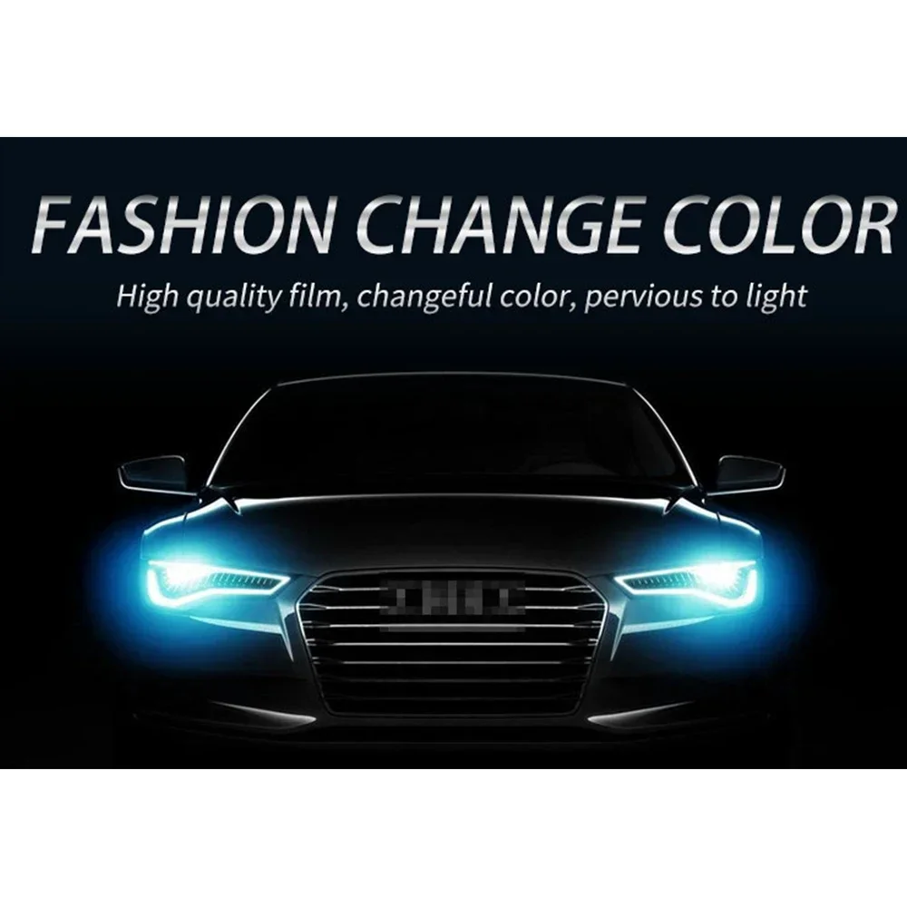 30*60cm vinyl car wrap car tinting car-styling Auto Tint Headlight Taillight Fog Light Vinyl Smoke Film plastic film headlights