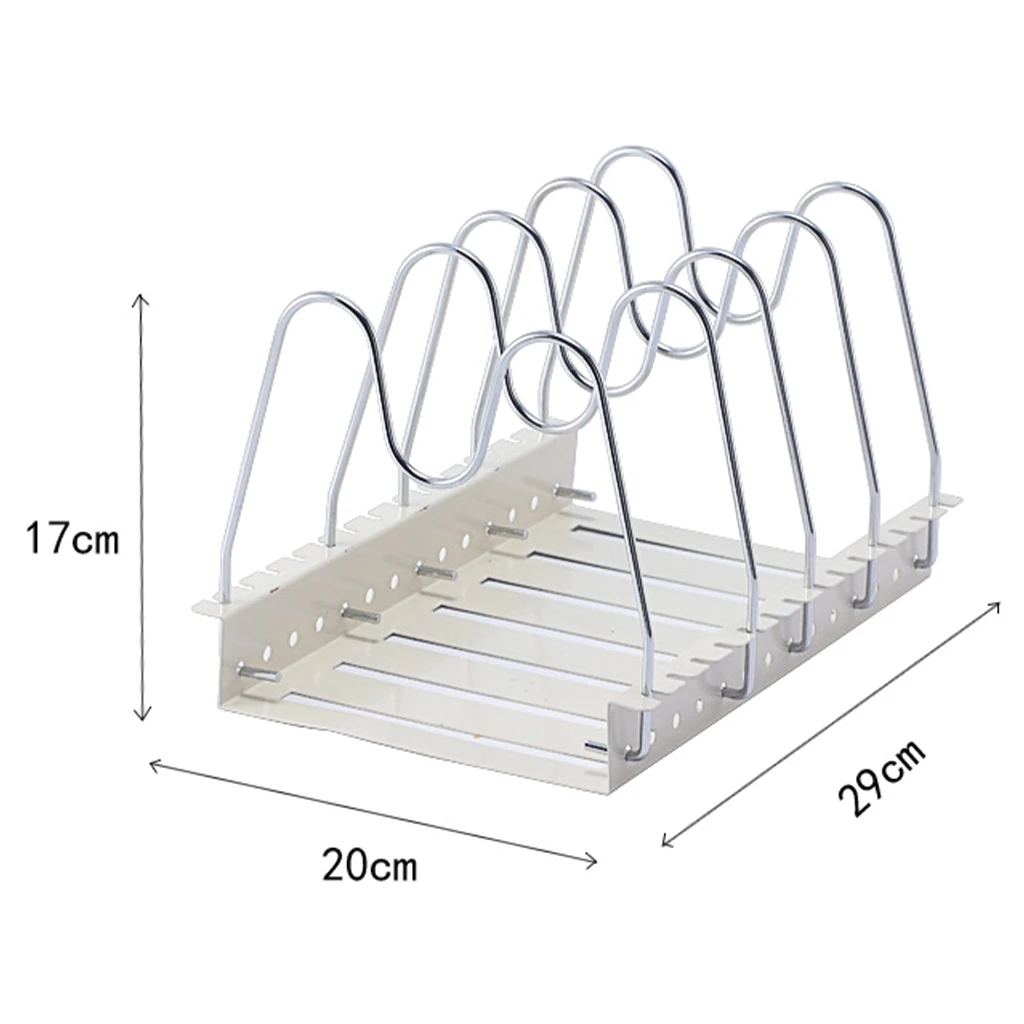 Organizer-Rack, verstellbare Fächer, teilbar für den Schrank
