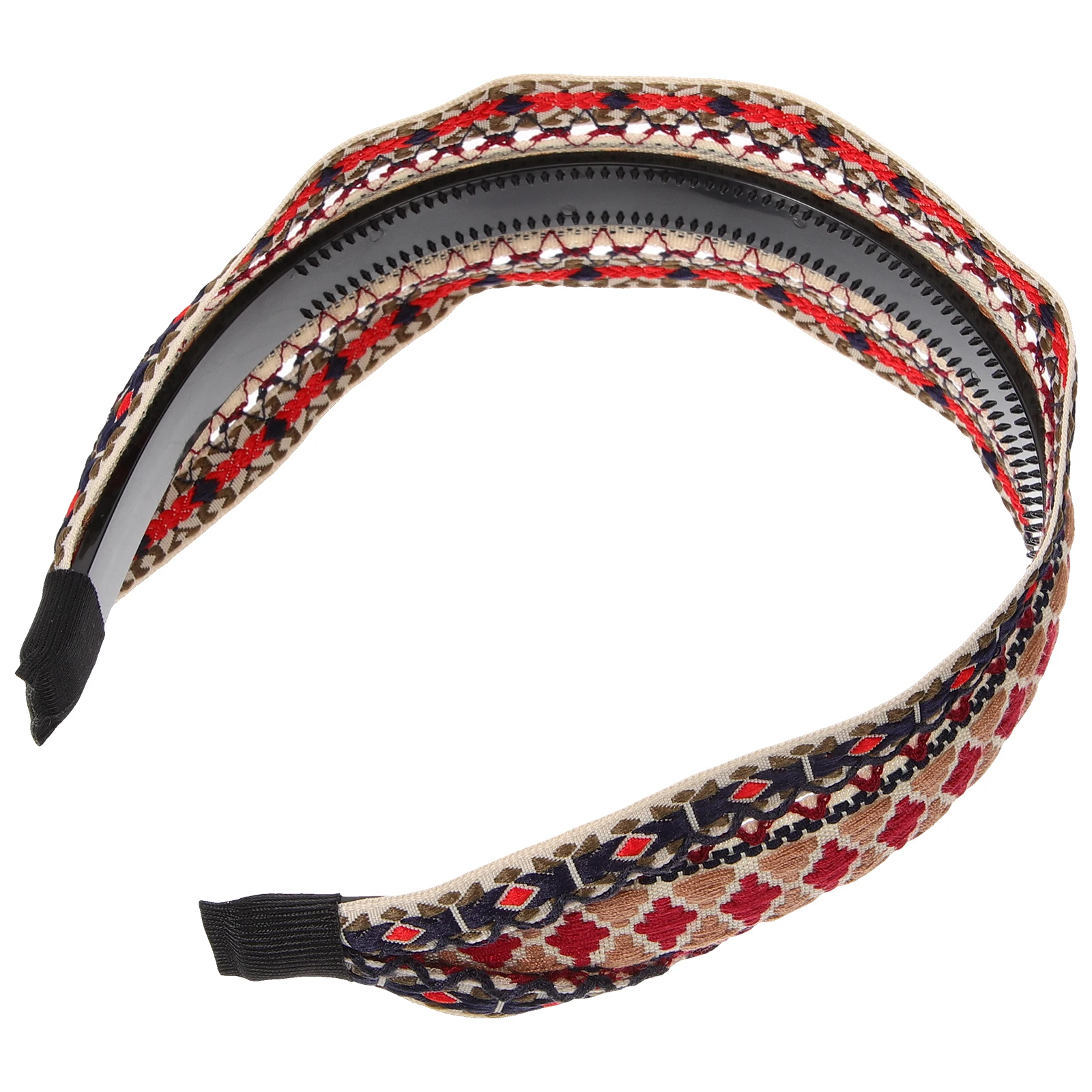 

Bohemian Embroidered Women Wide Bands Girls Trendy Hair Accessories Stylish Ethnic Womens Hair Accessories Decorations