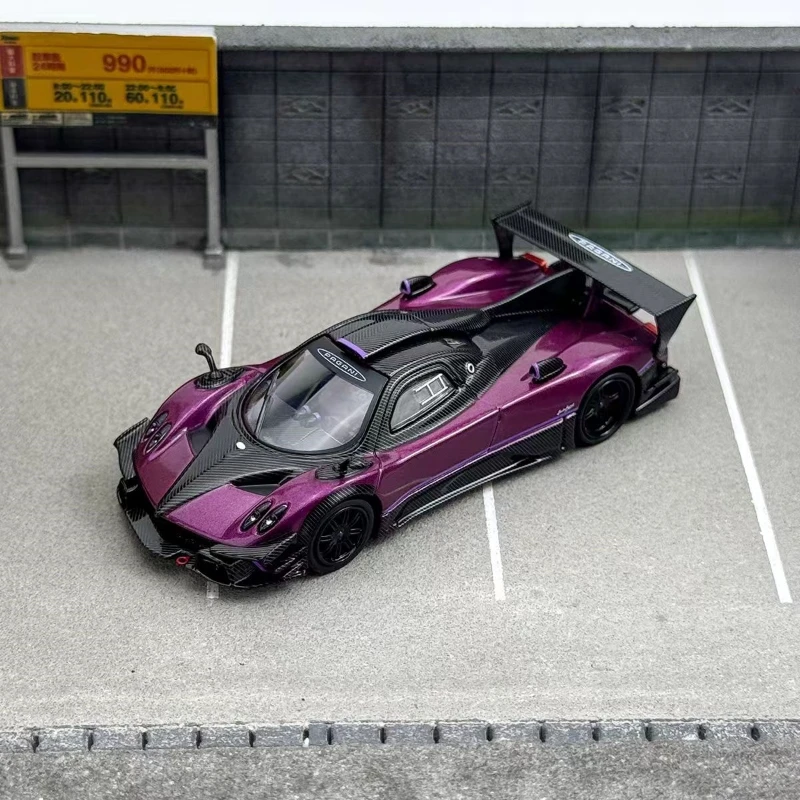 

CM 1:64 PAGANI zonda EVO PAGANI purple alloy decoration replacement wheel car model