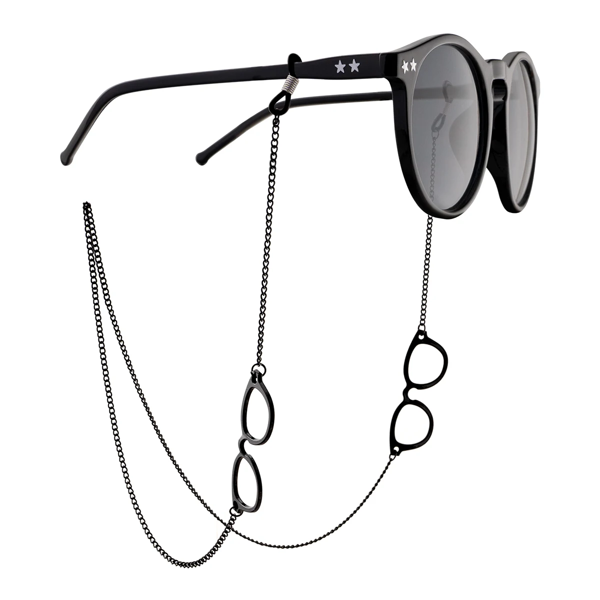 Mode Unisex Vintage Brillenkette Riemen Brillenzubehör Stilvolles Retro-Rahmen-Design Hängeseil für Männer und Frauen