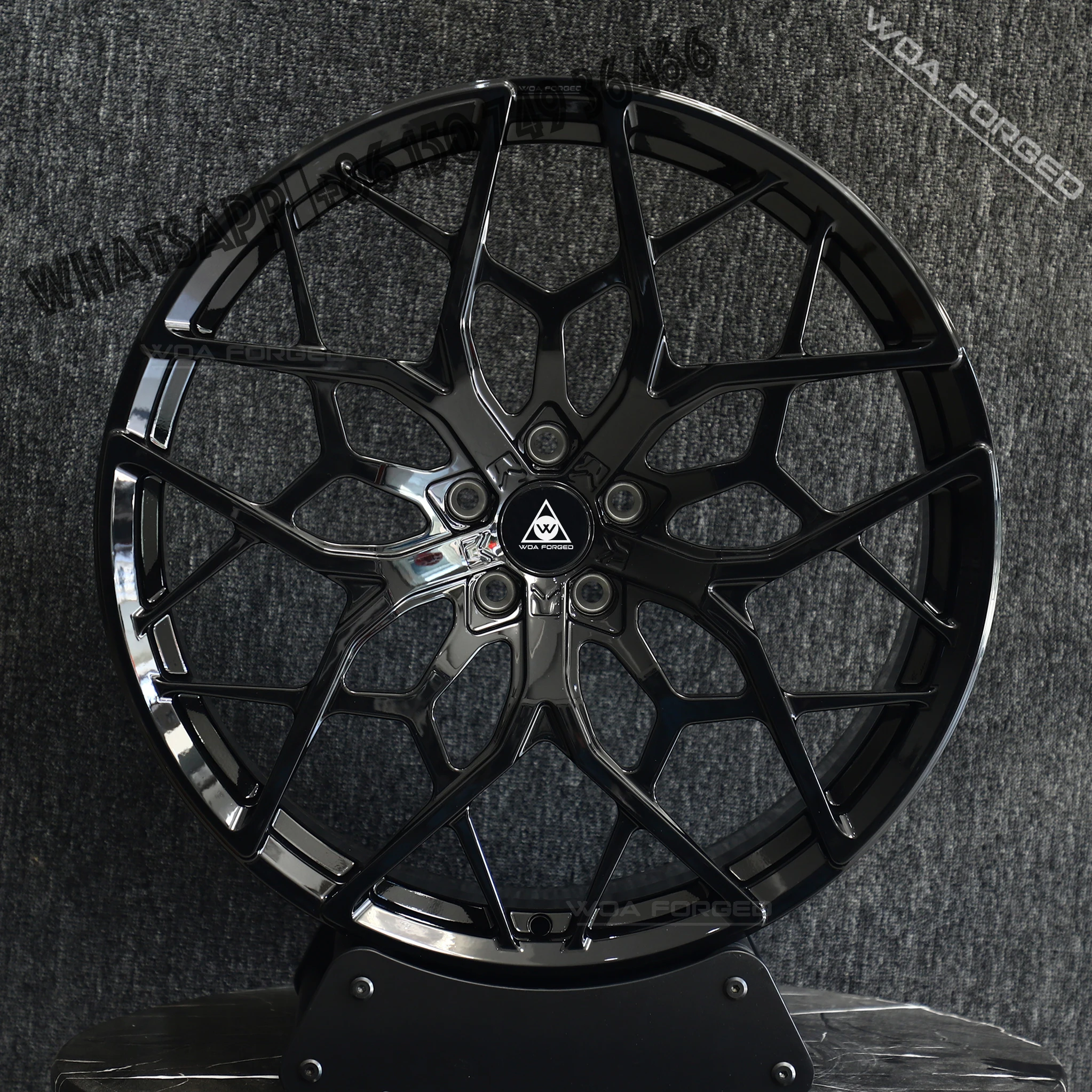 

High Bright Black Car Rims High Quality 5x112 5x114.3 5x120 Aluminum Alloy 16 17 18 19 20 21 22 Car Forged Wheel Passenger Cars
