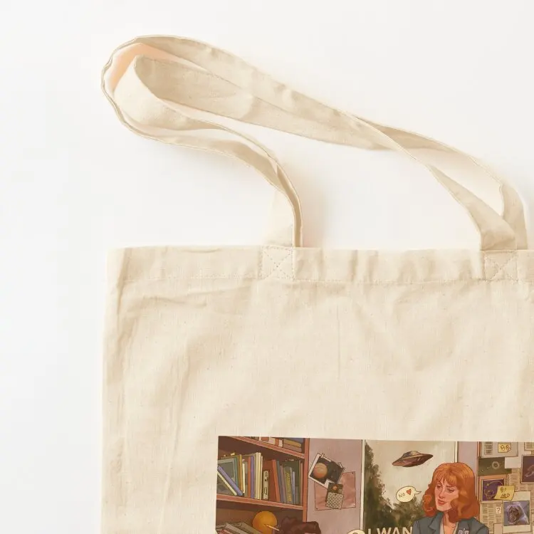 star trek x files au Tote Bag shopping cart bags Reusable bags Shopper tote bag men